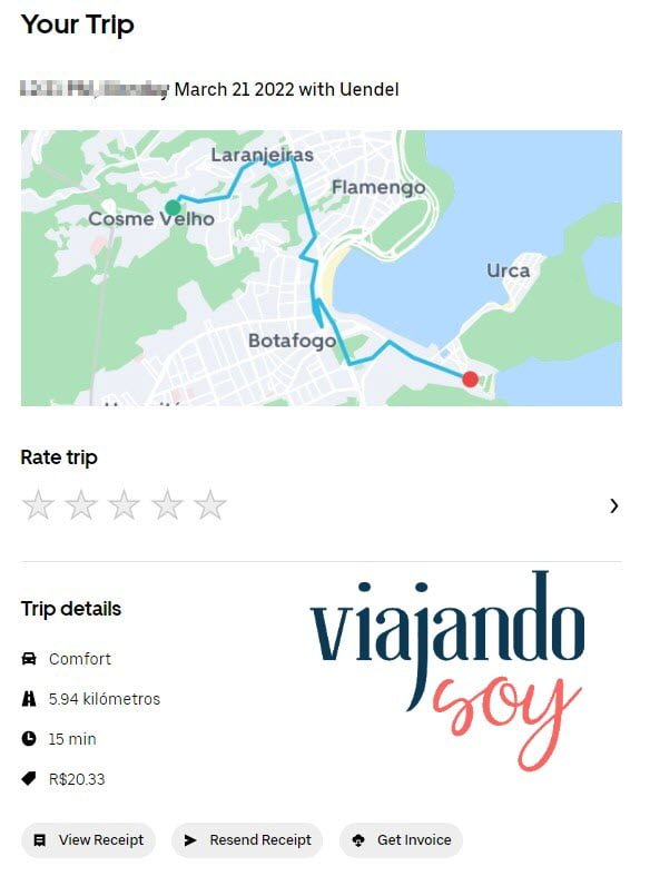 CĂłmo llegar al Bondinho en RĂo de Janeiro en Uber