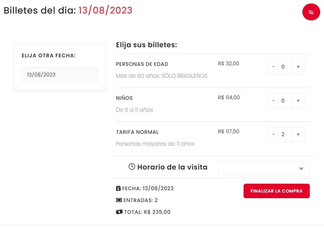 Cómo conseguir entradas al Cristo Rendentor