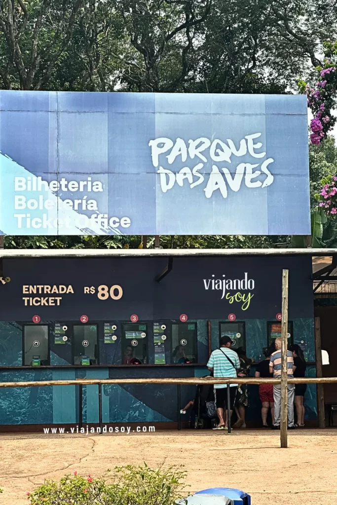 Entradas al Parque das Aves